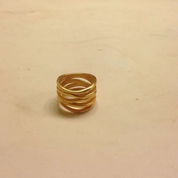 Gold wrap ring - Picture 2 of 2